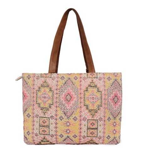 Multi Color Poster Bags With Pu Handle And Handing Pouch – astridlifestyle