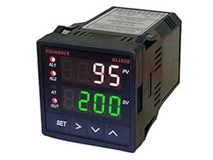 12V/24V DC Powered Universal 1/16DIN PID Temperature Controller, PID ...