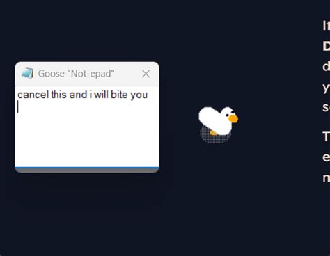 Image result for Desktop Goose Tutorial