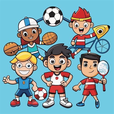 Sports Cartoon Clip Art 的图像结果