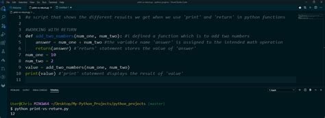 Image result for Return vs Print in Python