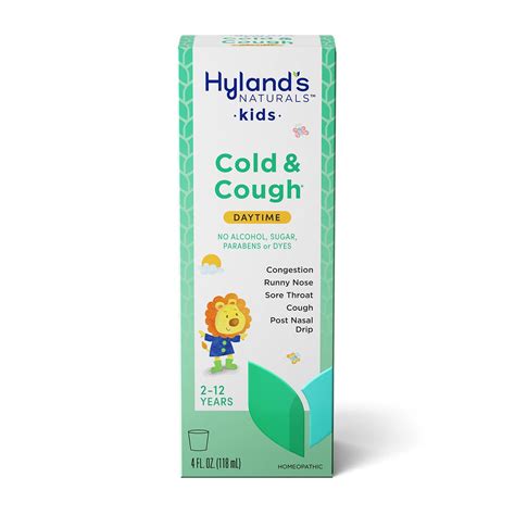 Snapklik.com : Hylands Naturals Kids Cold & Cough, Daytime Cough Syrup ...