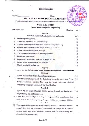 [Solved] Illustrate the design thinking process through designing a ...
