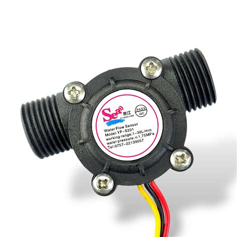 Water Flow Sensor 1/2 inch YF-S201 | Liquid Flow Measurement Device ...