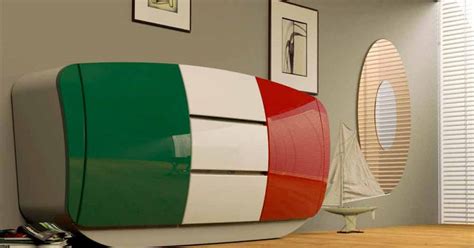 Modern design cupboard Boom, entirely made in Italy