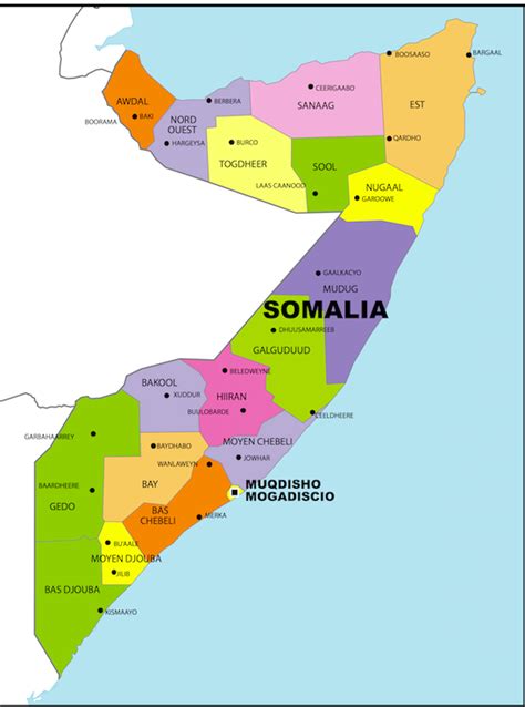Somalia Maps & Facts