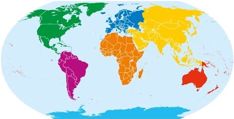 World Map Diagram | Quizlet