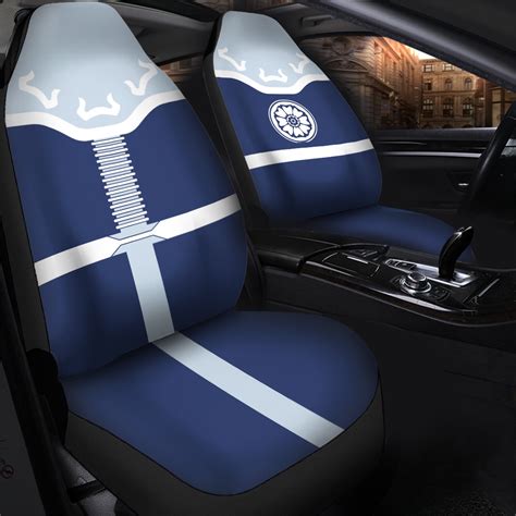 White Lotus Avatar Car Seat Covers - AnimeBape