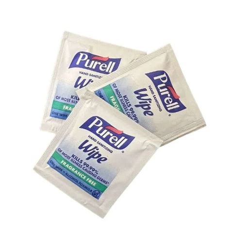 Purell Hand Sanitizing Wipe Economy (Pack of 100) - Impressions In Flight