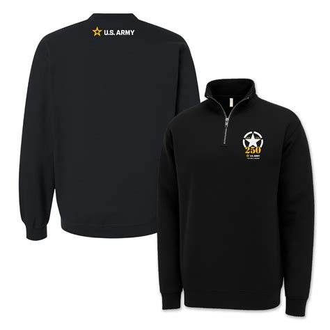 Army 250th Anniversary 1/4 Zip – Armed Forces Gear