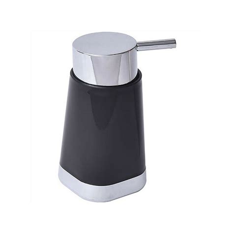 Dozer za tečni sapun PP Hrom Squared 7x7x14cm crna Tendance 6234103 ...