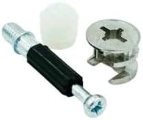 Mini fix Screws Set (Pack of 50) - Furniture Connector Fitting with ...