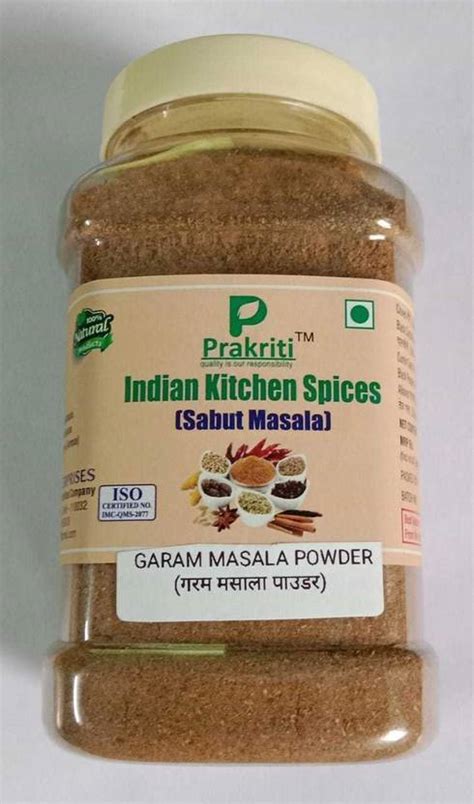 PRAKRITI Garam Masala Powder,Organic Packet, 250gm Price in India - Buy ...