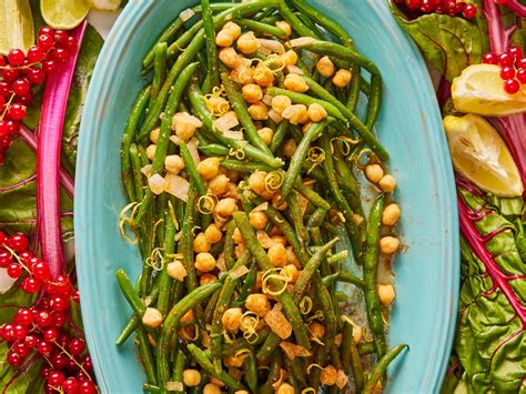 Lemony String Beans and Chickpeas - Kosher.com