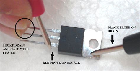 Image result for Testing MOSFET with Multimeter