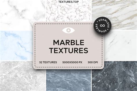32 Seamless Marble Texture Pack, a Texture Graphic by Top Textures
