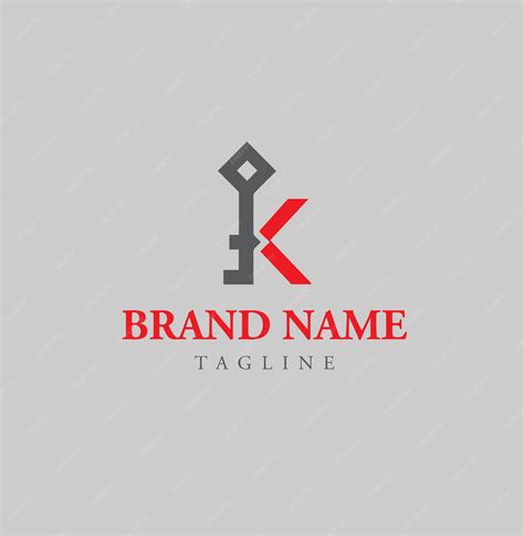 Premium Vector | Letter K key logo vector templates