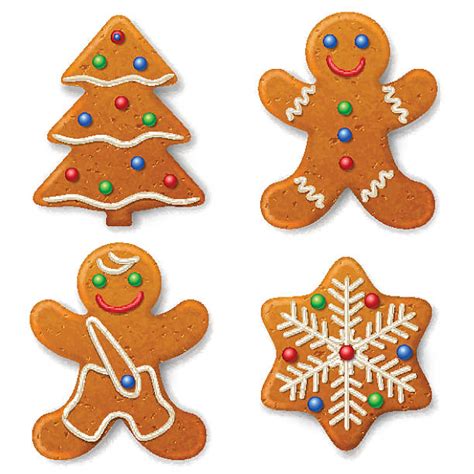 Royalty Free Christmas Cookies Clip Art, Vector Images & Illustrations ...