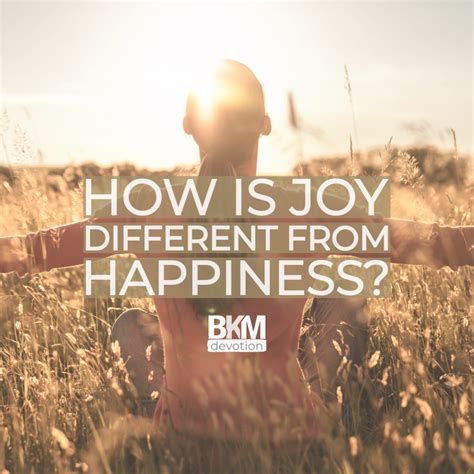 The Difference Between Happiness and Joy - Bucky Kennedy Ministries