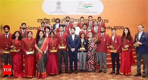 Sports Minister hands over trophies to 2020 National Sports Awards ...