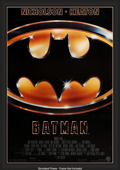 Batman (1989) Original One-Sheet Movie Poster - Original Film Art ...