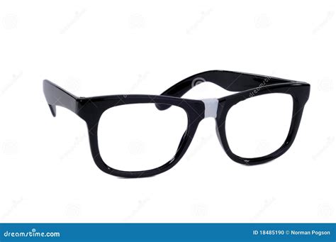 Geek Glasses stock photo. Image of white, frame, sixties - 18485190