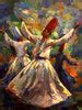 Whirling Dervishes - Sufi Dancer Painting - Life Size Posters by Bryan ...
