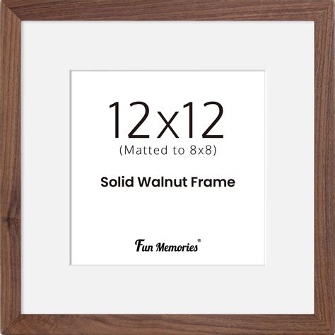 Amazon.com - 12x12 Picture Frames Solid Wood Display Pictures 10x10 or ...