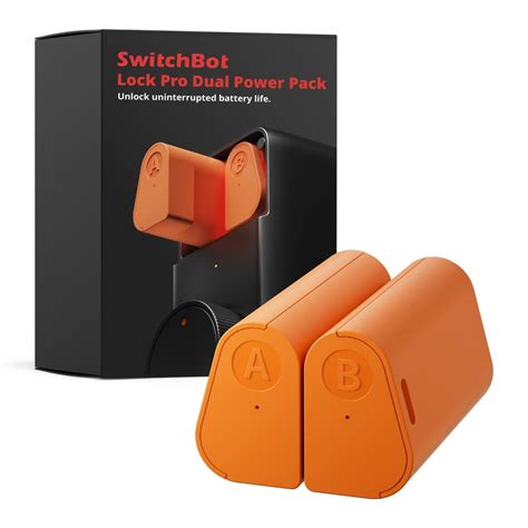 Switchbot Lock Pro Dedicated Rechargeable Battery Set Rechargeable 365 ...