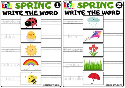 Spring Season - Ezpzlearn.com