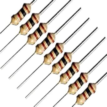 100 Ohm 1/4 WATT 5% Resistor (300 Pieces Pack) : Amazon.in: Industrial ...