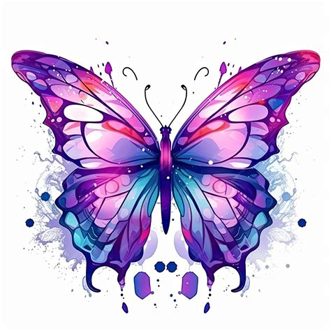Premium Photo | Watercolor style pastel color beautiful butterfly art ...