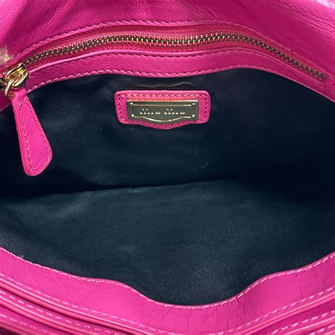 MIU MIU/Hand Bag/OS/Leather/PNK/PINK/GOLD HARDWARE/STRAP