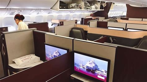 Qatar Airlines Business Class 的图像结果