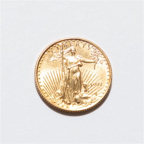 Lot - 1992 Liberty Five Dollar Gold Coin