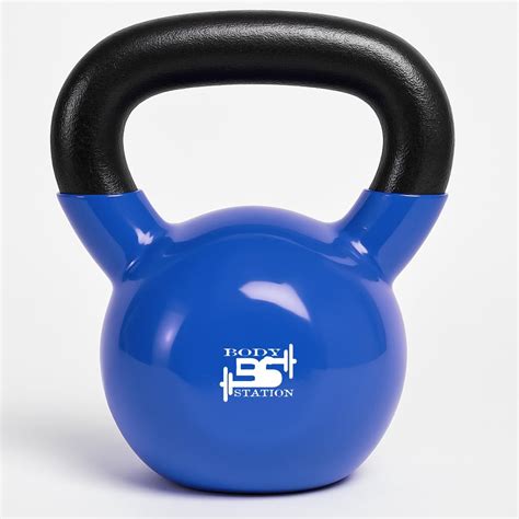 Buy Bodystation Neoprene/Vinyl Coated Cast Iron Kettlebell Weight – 2kg ...