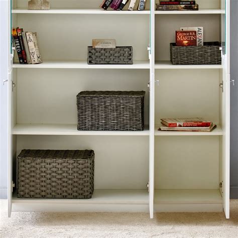 Buy Astra 3-Door Book Cabinet - White from Home Centre at just INR 69998.0