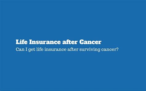 Image result for Life Insurance After Cancer