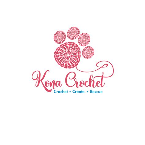 Playful, Colorful Logo Design for Kona Crochet by borzoid | Design #16018039