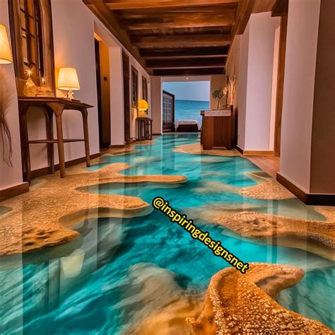 This Stunning Beach Flooring Is Made From Sand and Epoxy