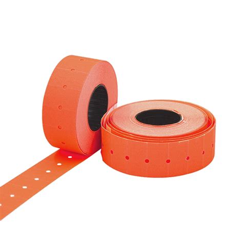 Етикет стрічка 21x12 пряма червона Printex купити в Києві, кращі ціни в ...