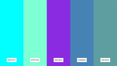 The Best 15 Blue Violet Color Palette Combinations