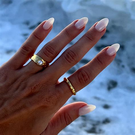 Timeless Natural Gold Pearl Ring – Matilda&Milo Jewels