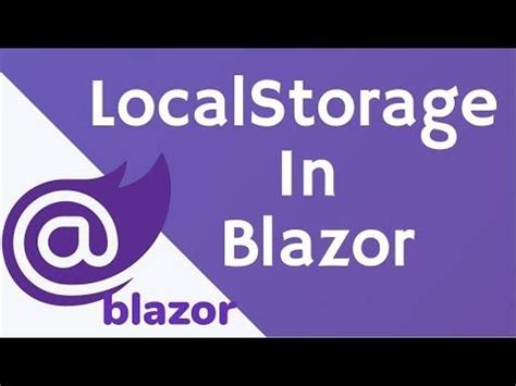 Local Storage Blazor 的图像结果