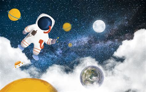 儿童宇航员图片素材-正版创意图片400825167-摄图网