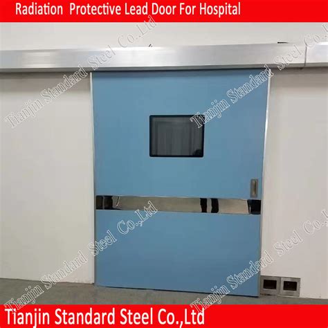 China Sliding Anti Radiation Shielding Lead Door Manufacturer for CT Dr Chamber - China Lead ...