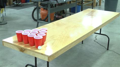 How To Set Up A Beer Pong Table / 18 Homemade Beer Pong Table Plans You ...
