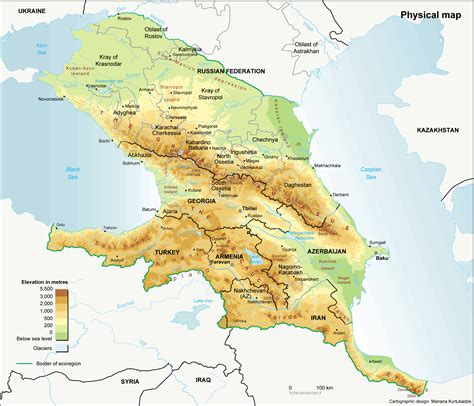 South Caucasus maps | Eurasian Geopolitics