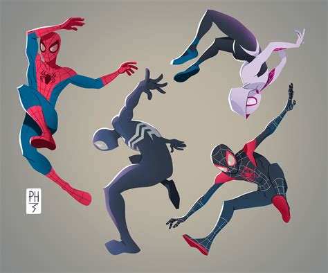 ArtStation - Spider Man Gesture