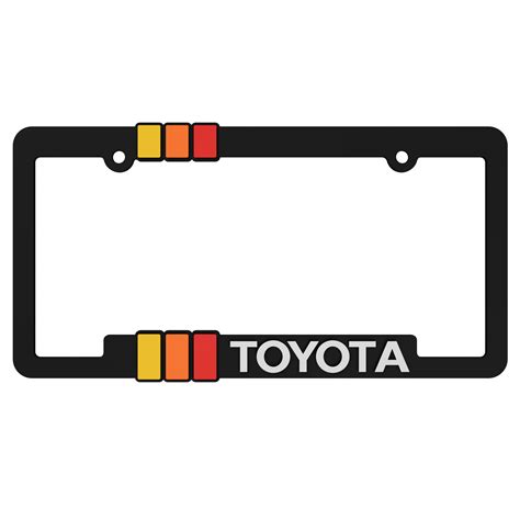TRD-Tacoma-license-plate-frame-mountains — Custom Car Gear MODS & Accessories